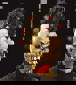 Maska latex Mrtvý pankáč blikací