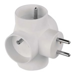 Zásuvka rozbočovací 4× zásuvka P0040