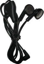 Sluchátka 2,5 mm - černá