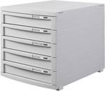 HAN CONTUR 1505-11 box se zásuvkami světle šedá DIN A4, DIN B4 , DIN C4 Počet zásuvek: 5