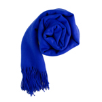 Dámská jednobarevná pašmína královsky modrá