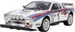 Tamiya TA-02SW RC Lancia 037 Rallye TA-02S komutátorový 1:10 RC model auta elektrický silniční model 4WD (4x4) stavebnice