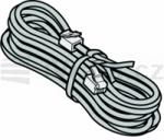 9.53 Systémový kabel 4-žilový s konektory, do spodního profilu křídla, délka: 5000mm; šířka vrat: 3810 až 4300 mm