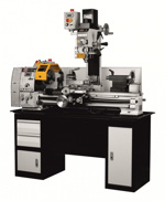 SKF-750M - Kombinovaný soustruh na kov s pohyblivým frézovacím zařízením