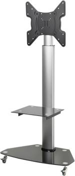SpeaKa Professional SP-TVRW-01 TV kolečkový vozík naklápěcí, nastavitelná výška, 81,3 cm (32) - 139,7 cm (55), SP-5369940