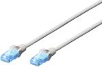 Digitus DK-1512-050 RJ45 síťové kabely, propojovací kabely CAT 5e U/UTP 5.00 m šedá 1 ks