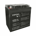 Baterie olověná 12V 55Ah VIPOW BAT0223