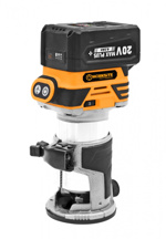 CR326 - Aku horní frézka Brushless 20V - Kombi MAX plus