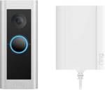 ring 8VRBPZ-0EU0 domovní IP/video telefon Video Doorbell Pro Plugin 2 Wi-Fi venkovní jednotka niklová (matná)