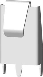 Vogt Verbindungstechnik 1456f.98 bateriový kontakt 1x AA pájený konektor (d x š x v) 8.1 x 9.7 x 18.4 mm