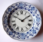 Nástěnné hodiny TALÍŘOVÉ -  cibulák