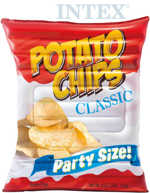 INTEX Lehátko sáček s chipsy 178cm nafukovací matrace na vodu 58776